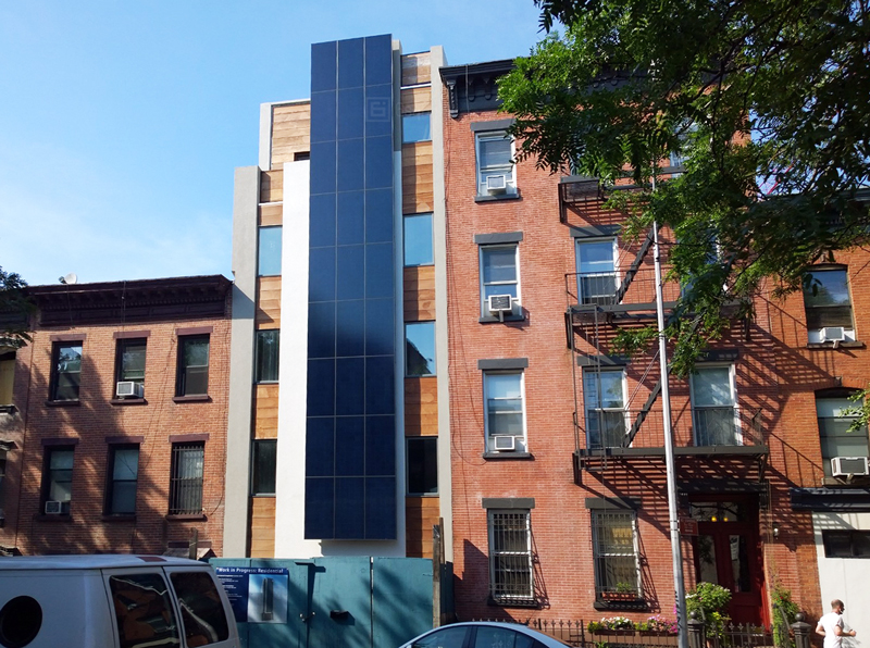 Park Slope's Slim and 'Super Green' Condo Building Features a Solar