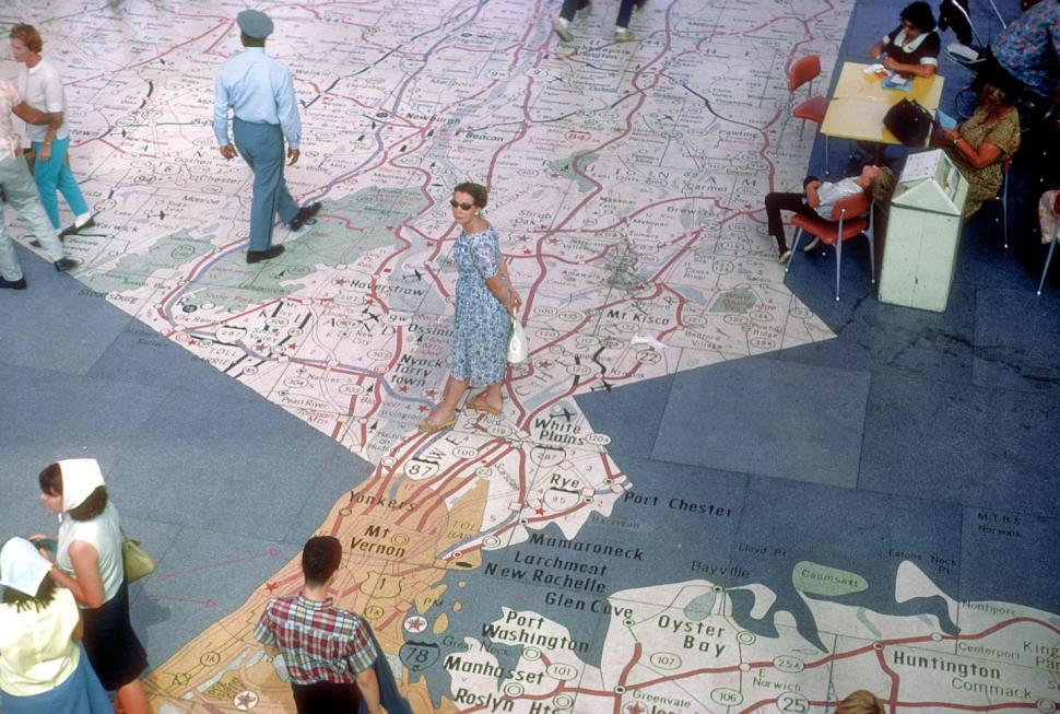 Philip Johnson&rsquo;s Historic &ldquo;Tent of Tomorrow&rdquo; Terrazzo Damaged by Vandals