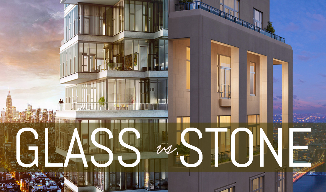 Glass vs. Stone An Epic Architecture Battle 6sqft