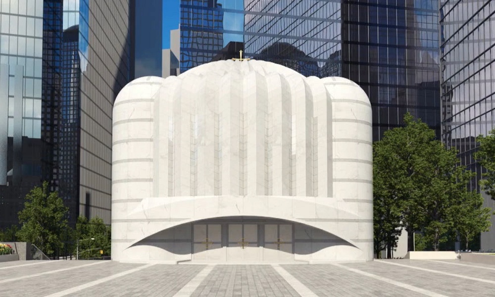 Renderings for Santiago Calatrava’s Ground Zero Church