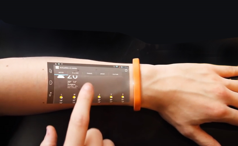 Turn Your Arm into a TouchScreen Device with the Cicret Bracelet 6sqft