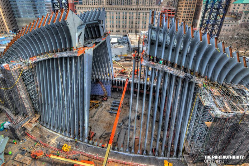 Calatrava WTC Transportation Hub Oculus
