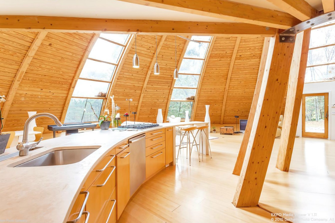 For Under 1M You Can Buy a Dome Home in New Paltz That Rotates 360