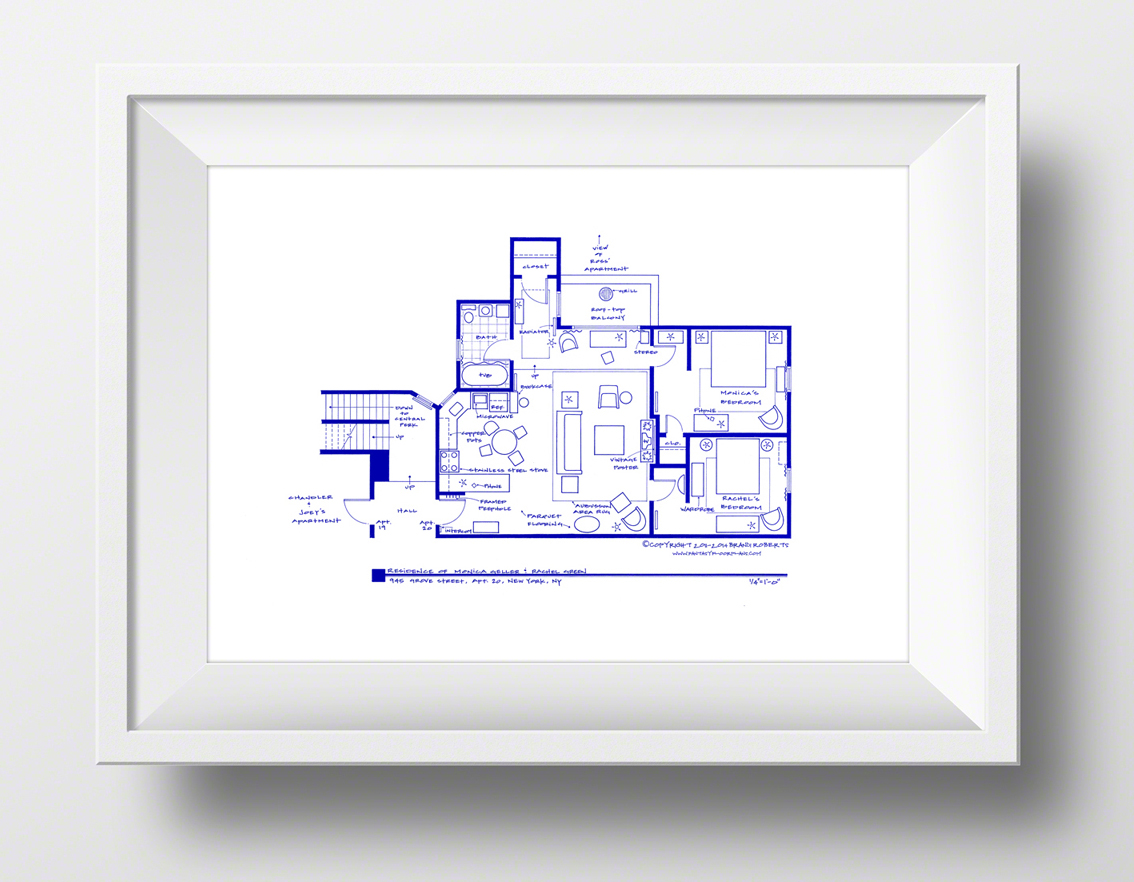 Fantasy Floorplans Bring to Life Your Favorite TV Show