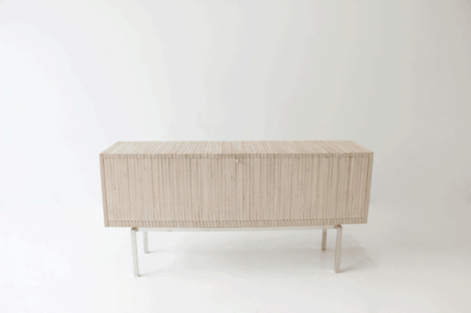Wave Cabinet, Sebastian Errazuriz, undulating furniture