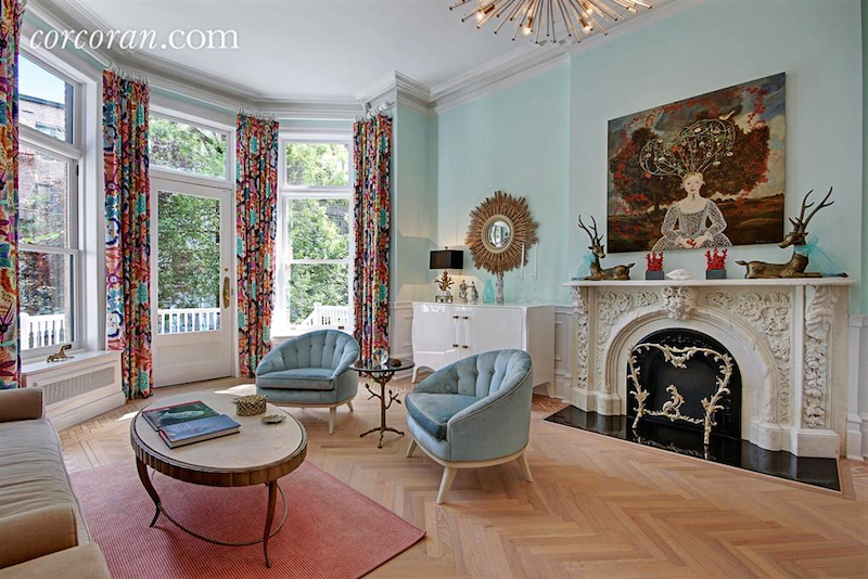 FiveStory Brooklyn Townhouse Makes the BestDressed List in Pretty Pastels and Contemporary