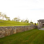 Janice Parker Landscape Architects, florishing gardens, Modern Barn House, apple orchard, infinity pool, wooden clad, Malus Sargentii, Connecticut, old farm