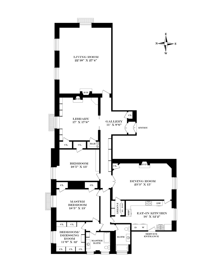 Dakota Floor Plan 6sqft