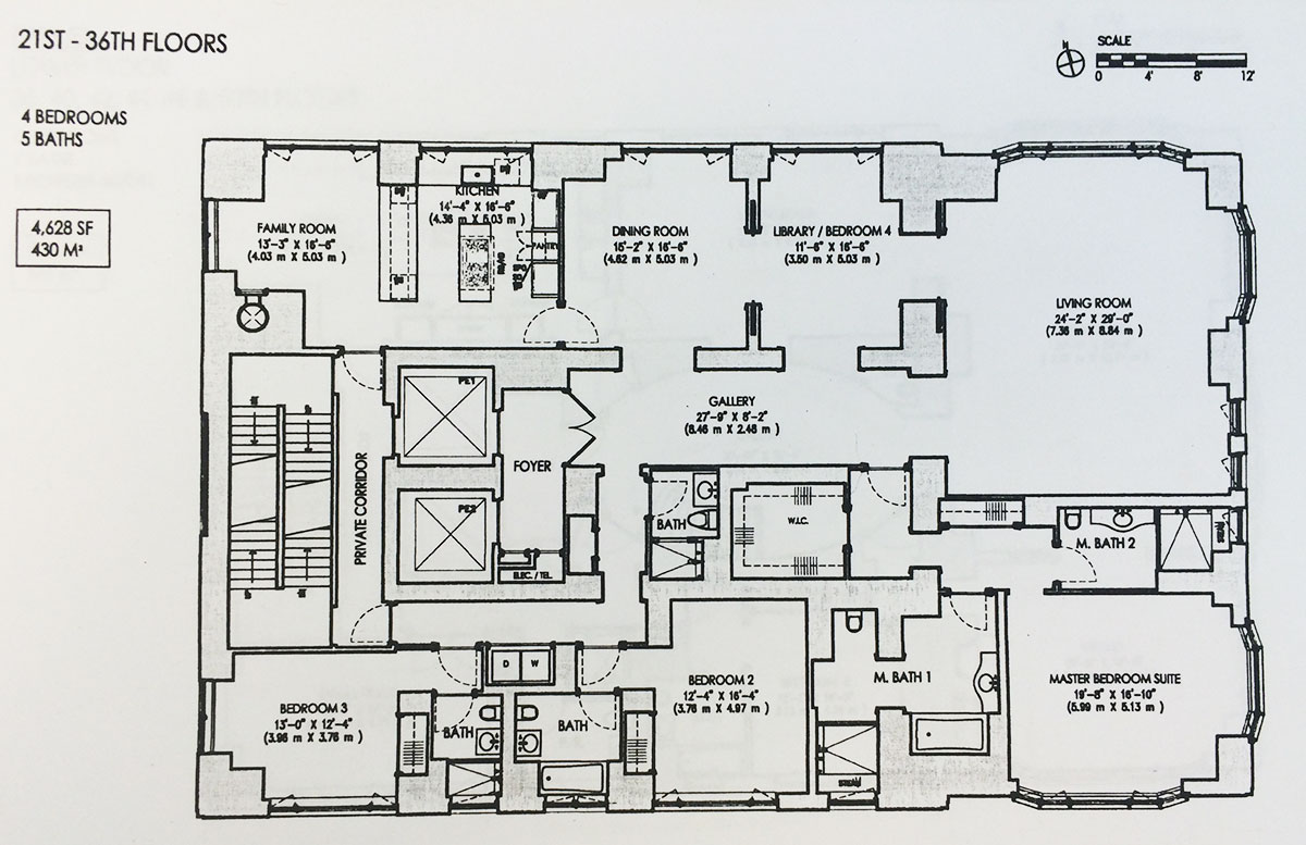 REVEALED Asking Prices Floorplans for 520 Park Avenue 