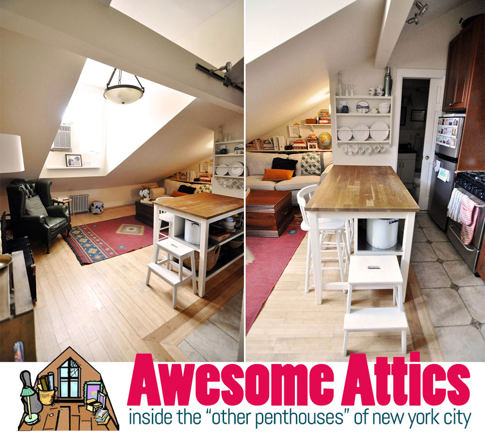 Awesome Attics Inside the "Other Penthouses" of New York City 6sqft