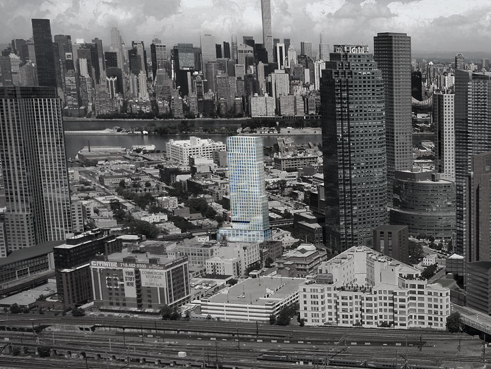 LIC Developments, NYC skyline