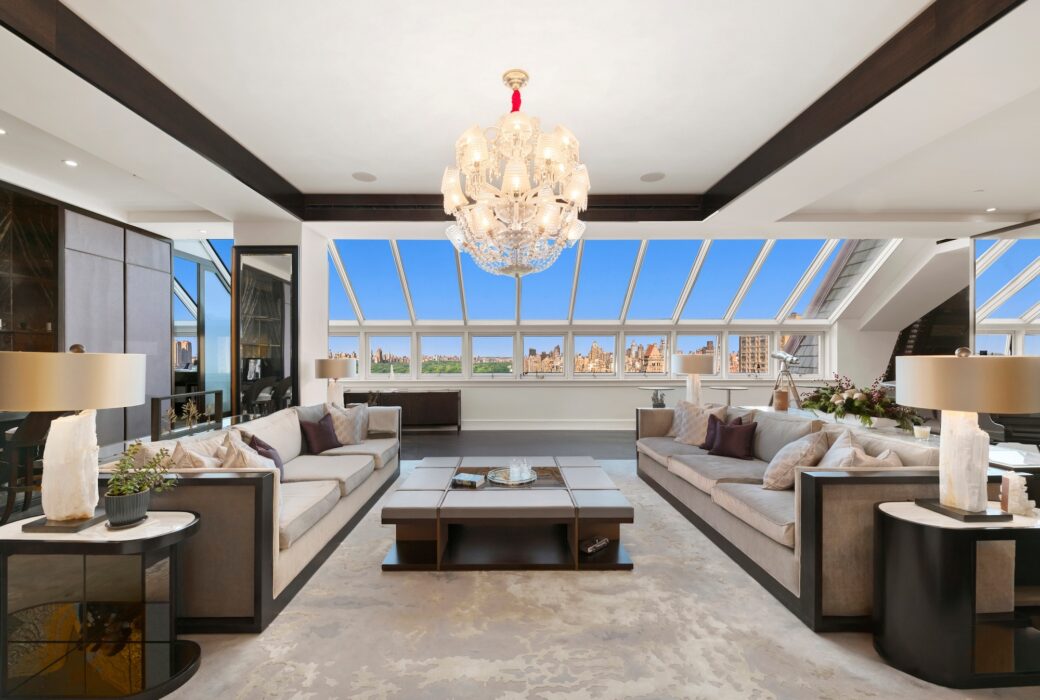 $45M for a two-for-one penthouse palace at the top of the Plaza