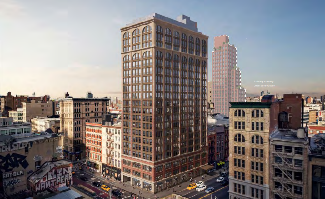 Morris Adjmi’s Soho tower could rise to 21 stories in exchange for Canal Street subway upgrades