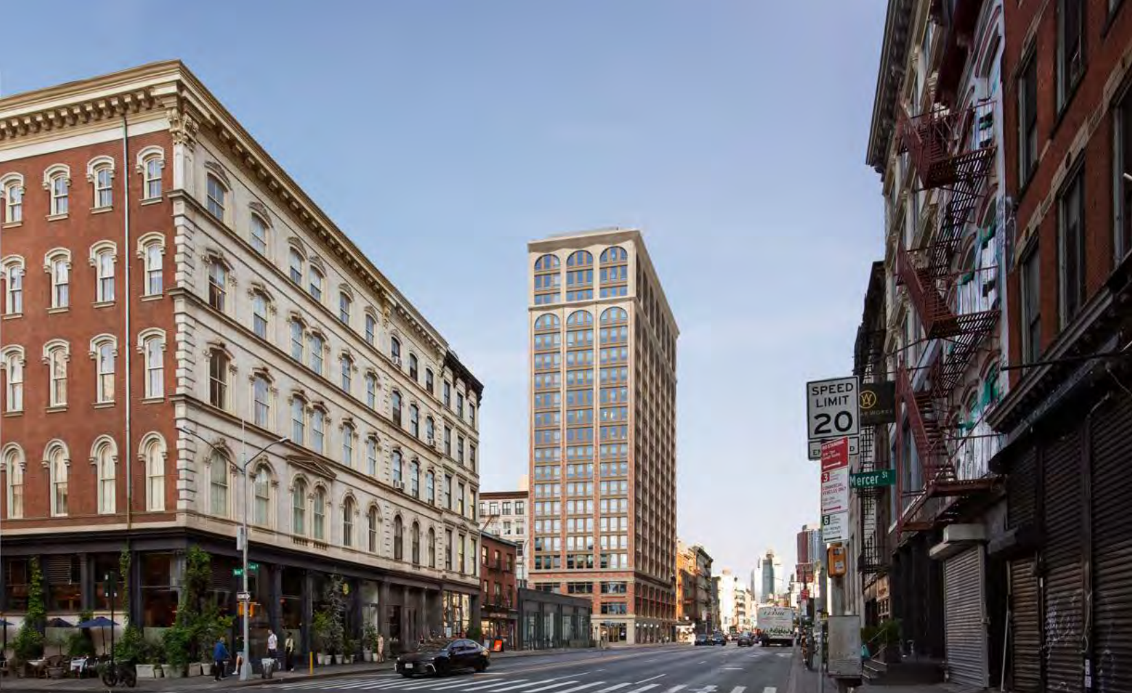 Morris Adjmi’s Soho tower could rise to 21 stories in exchange for Canal Street subway upgrades