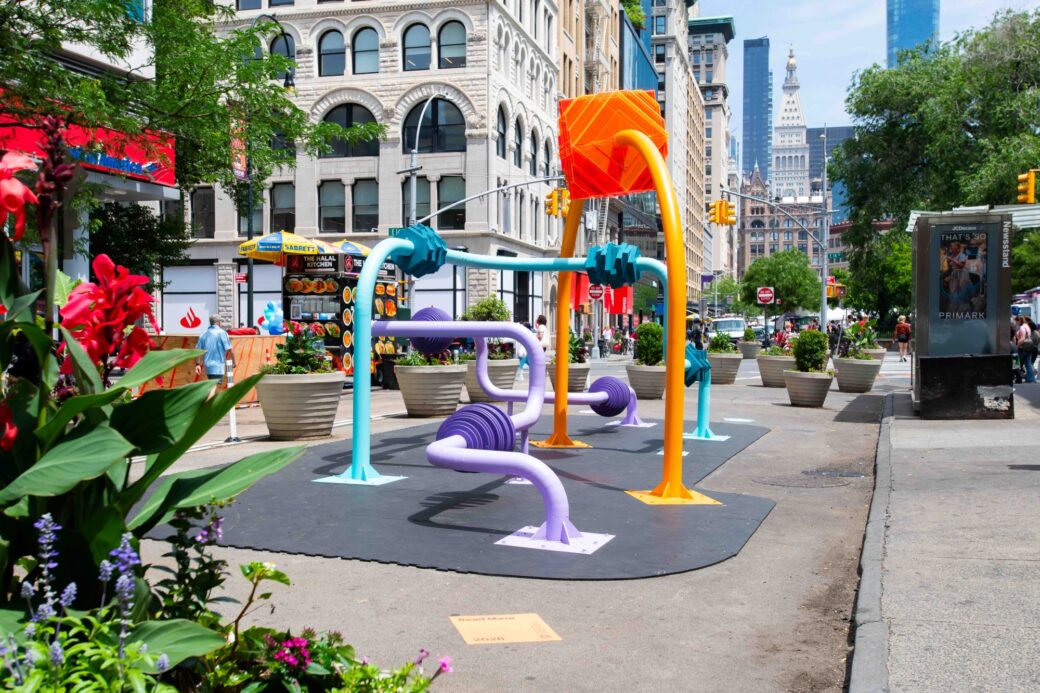 A public artwork you can play with comes to Union Square