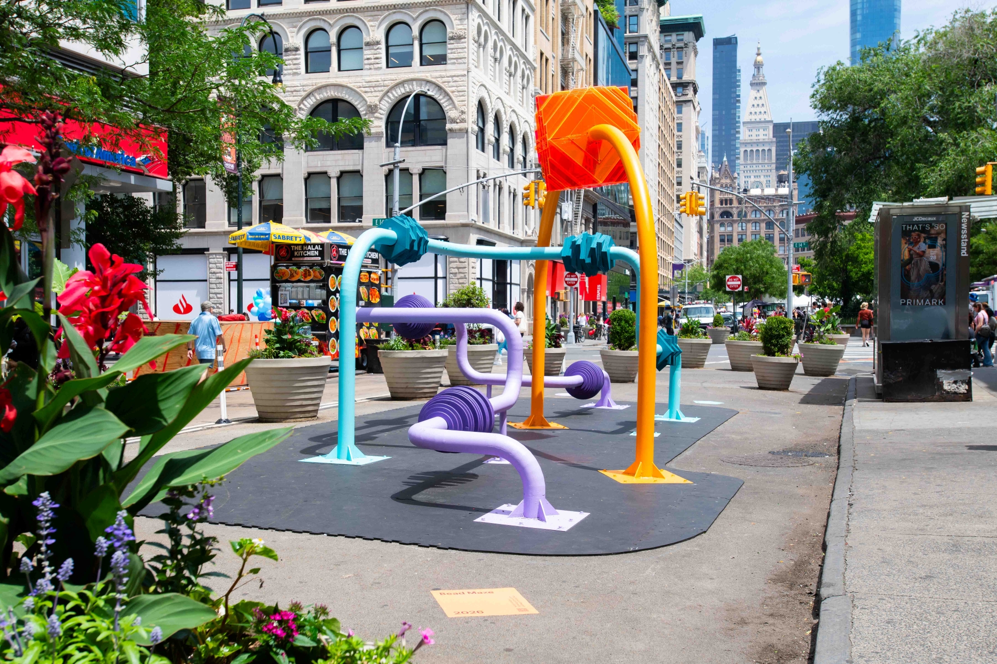 A public artwork you can play with comes to Union Square