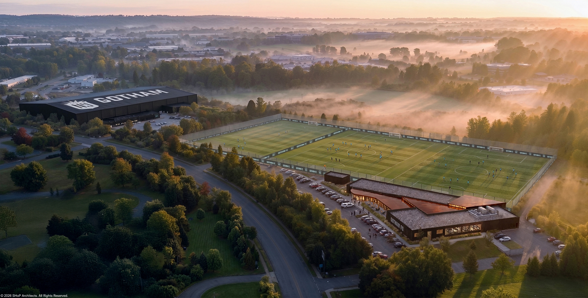 SHoP Architects to design new Gotham FC training hub in NJ