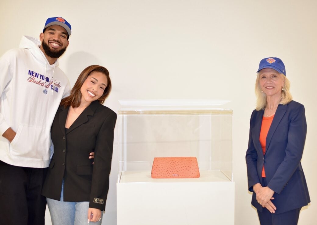 ‘Clutch’ orange bag of Knicks playoff run on view at the Guggenheim