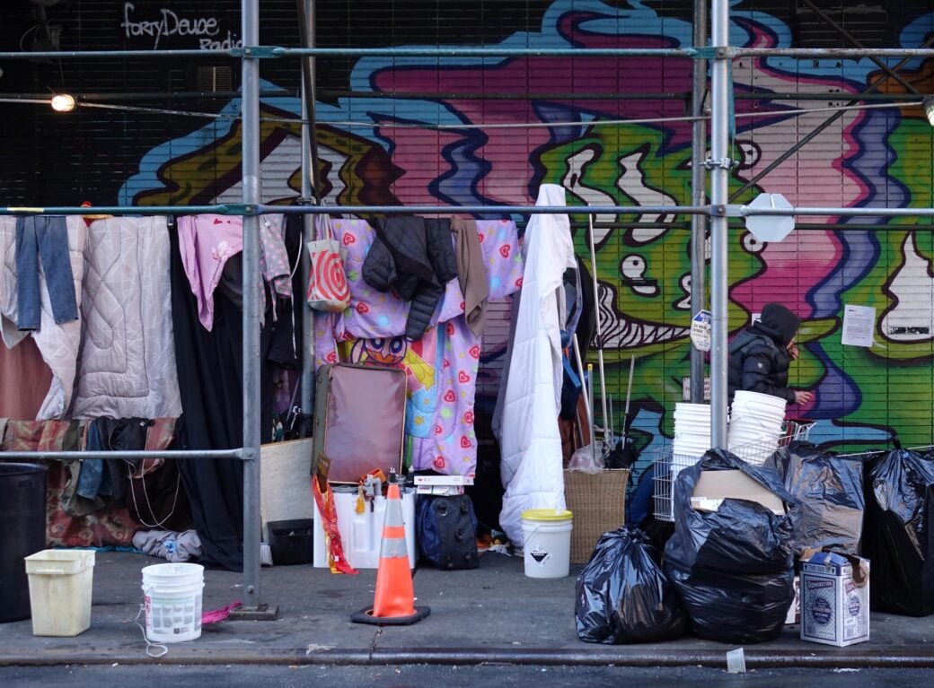 Nearly 195,000 people slept in NYC shelters in 2025, the most ever