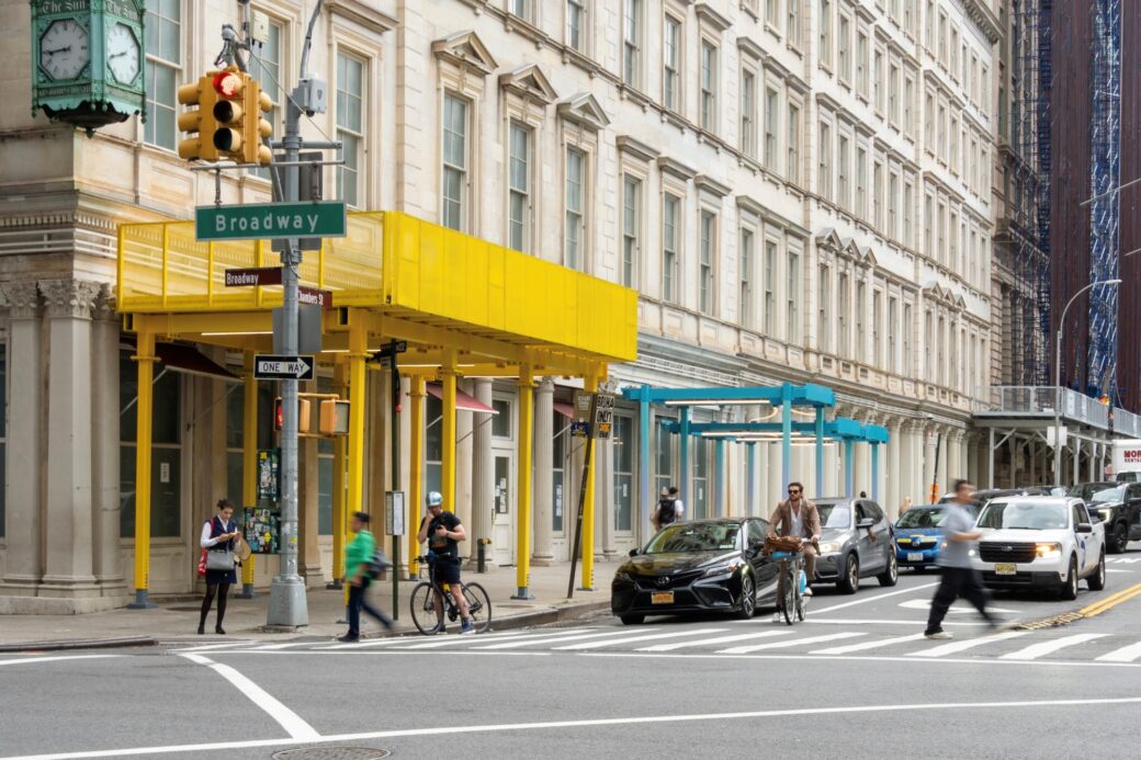 NYC unveils the first look at the future of sidewalk sheds