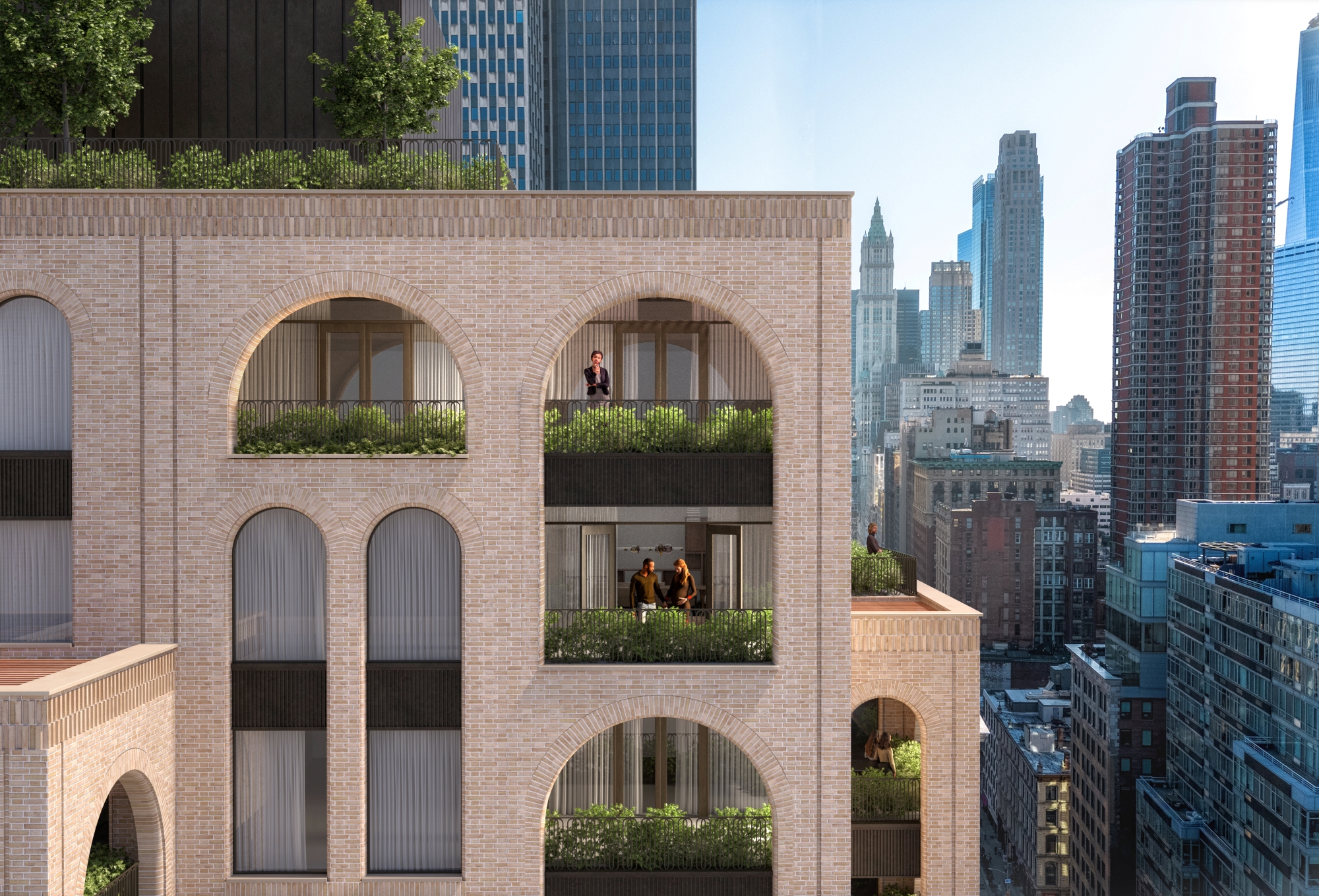 Tribeca’s latest luxury condo is a 24-story tower designed by COOKFOX