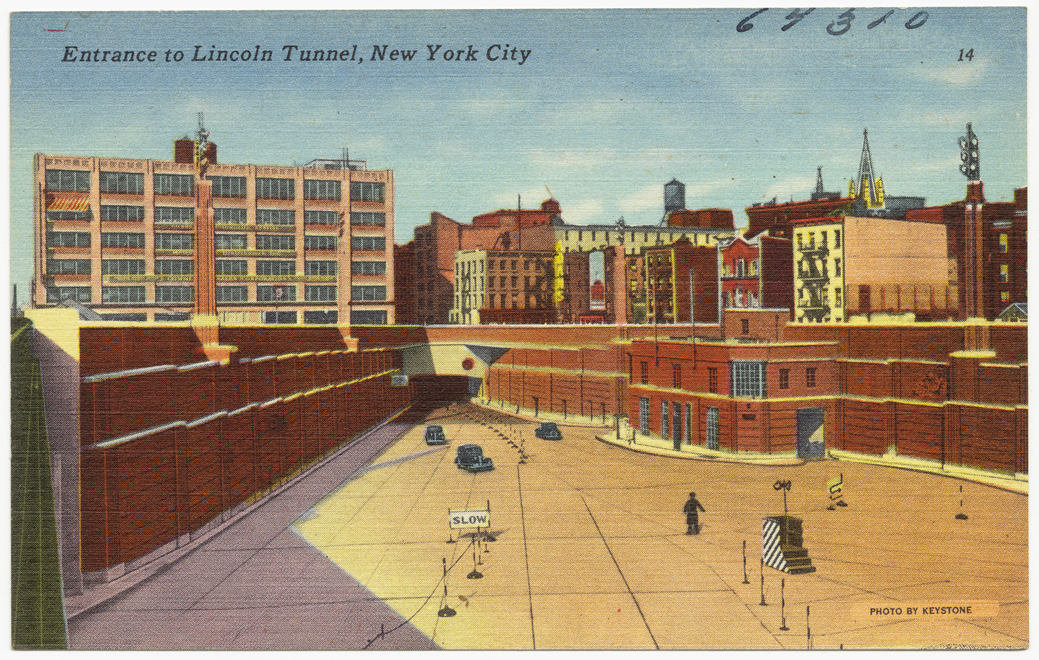 Art Deco bricks from original Lincoln Tunnel entrance are for sale