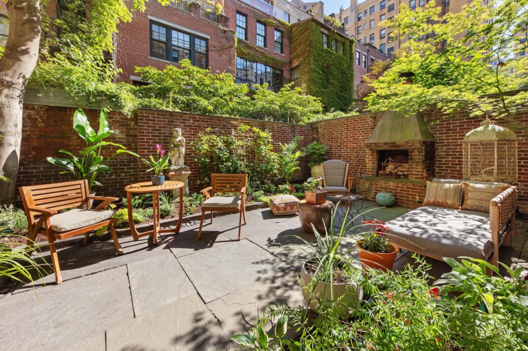 This $2.85M co-op with a magical garden is an elegant Upper East Side escape
