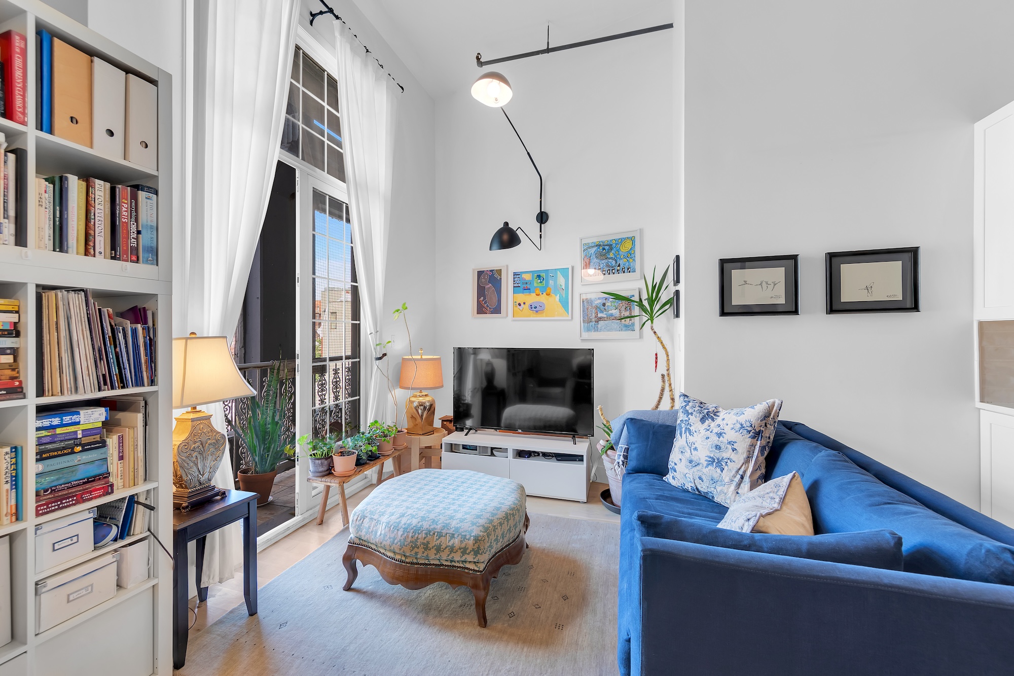 For $775K, residents of this renovated Bed-Stuy loft get a rooftop gym and terrace with city views