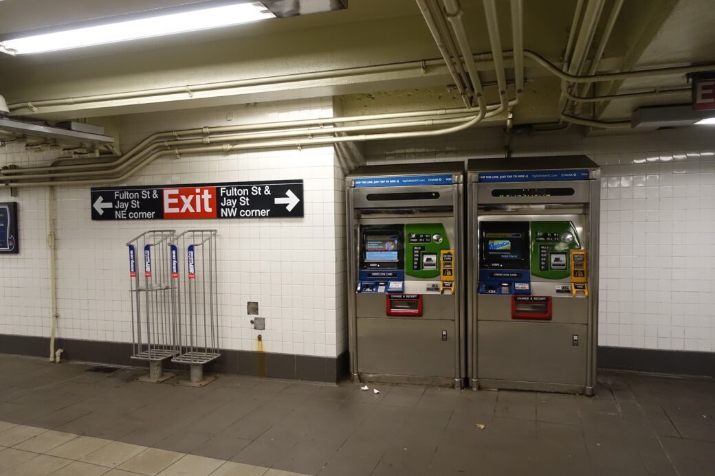 MTA is auctioning off MetroCard vending machines