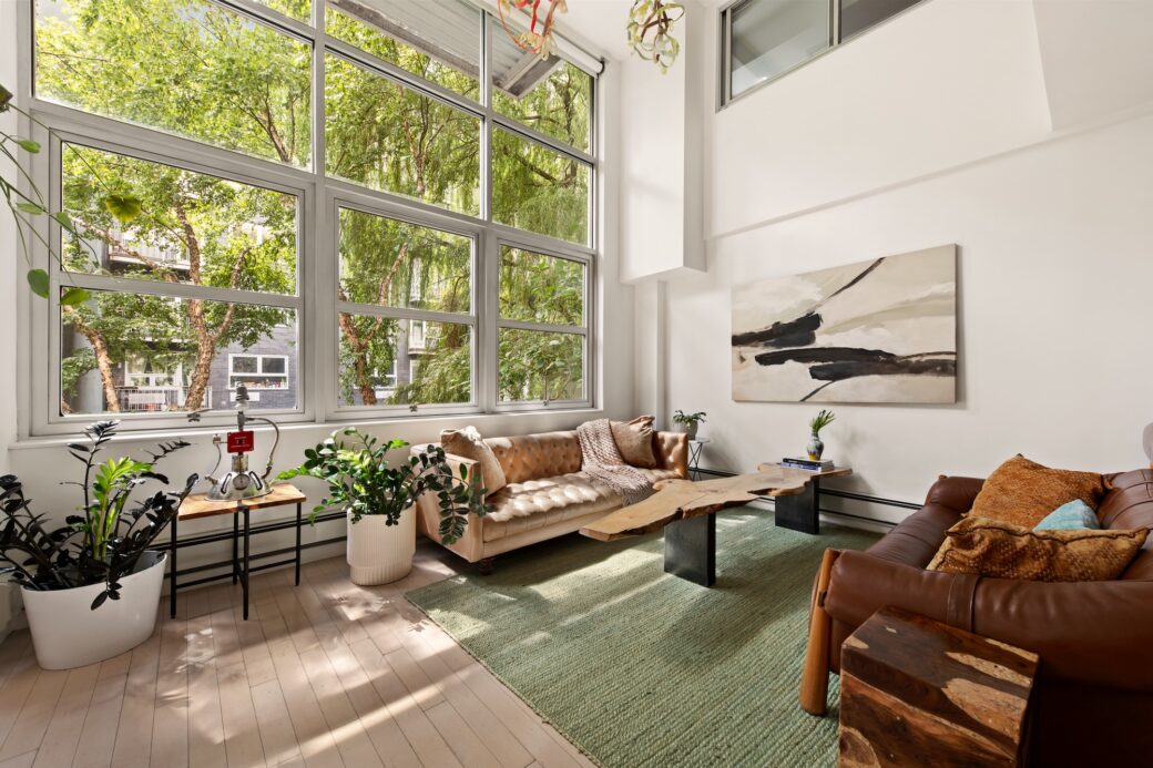 For $2.4M, this artfully renovated Williamsburg duplex takes loft living to a new level