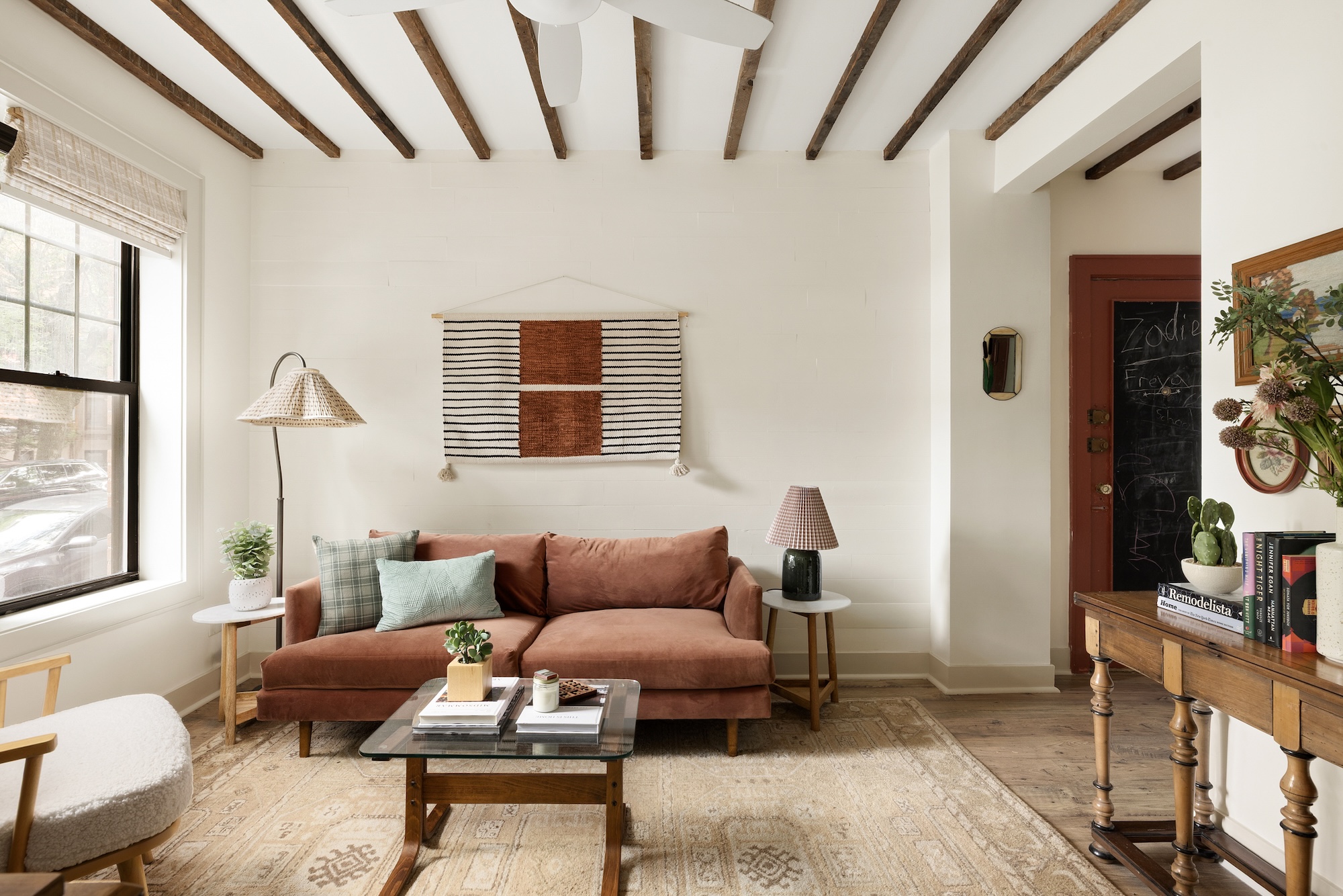This $1.8M Park Slope co-op feels like a townhouse, private deck included