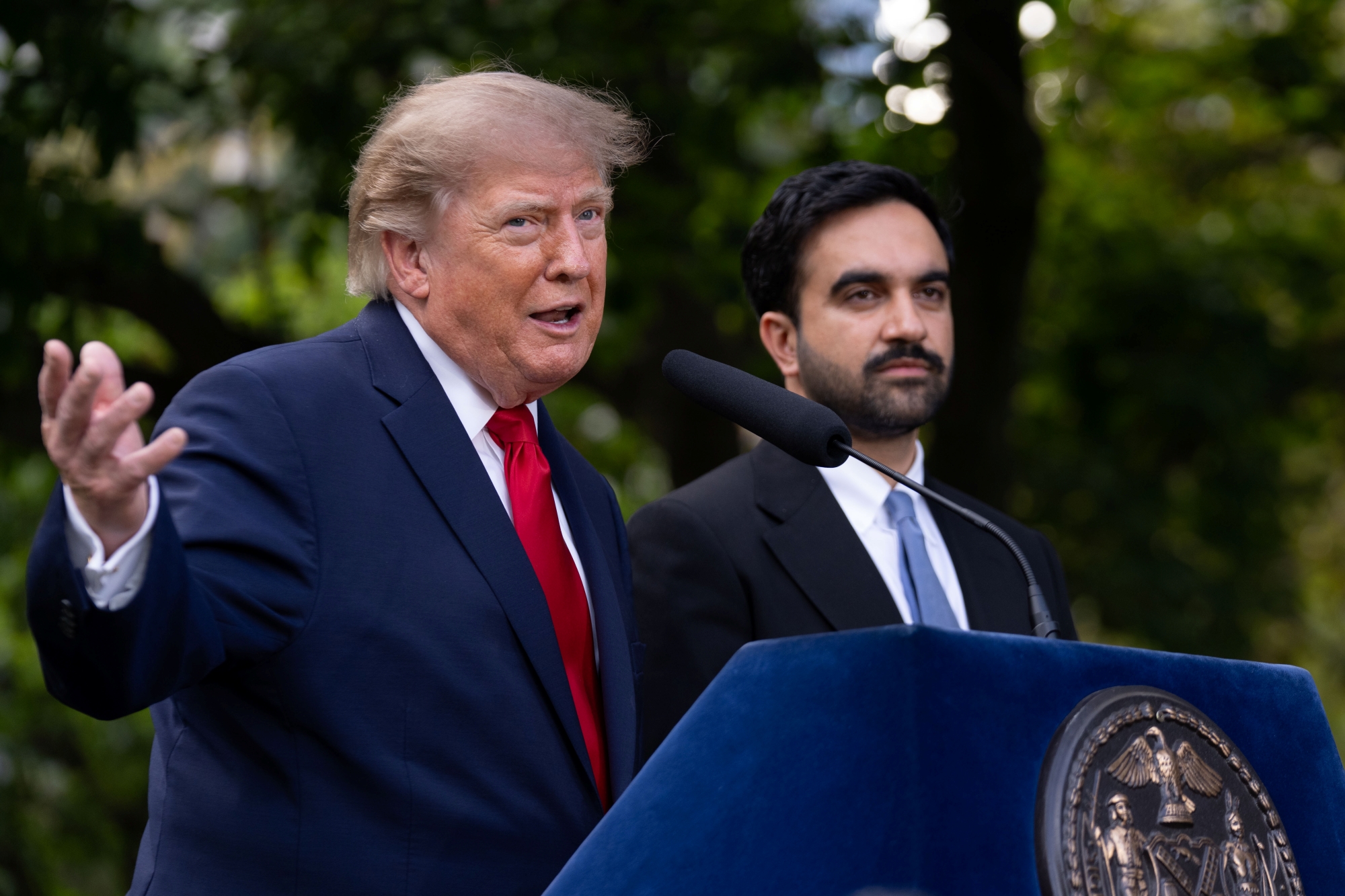 Mamdani and Trump take Sunnyside Yard talks to ‘new level’ but announce no new details