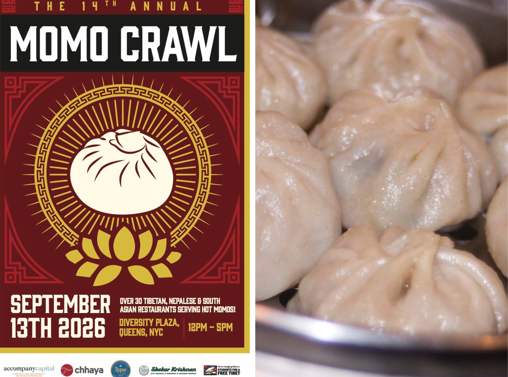 NYC’s biggest Himalayan food festival returns with $1 momos and more