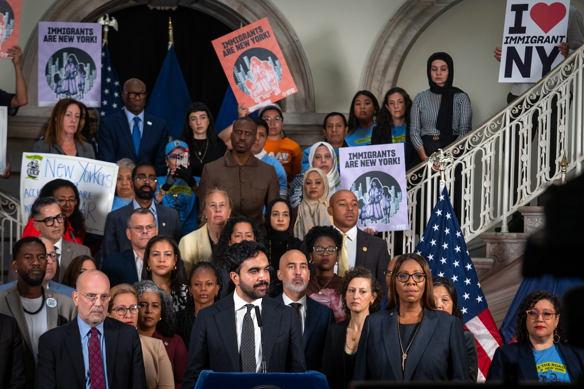 NYC sues Trump over new rule that may deny green cards to immigrants using public assistance
