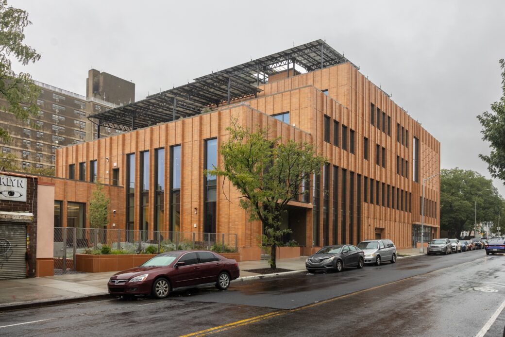 New Brownsville community center has green roofs and large-scale public artwork